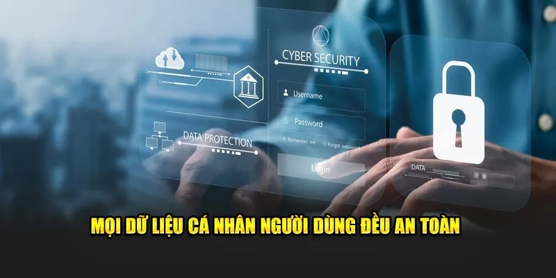 Mọi dữ liệu cá nhân người dùng đều an toàn 